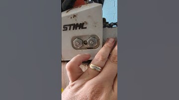 Make sure you put your blade on the right direction and use the right chainsaw blade.