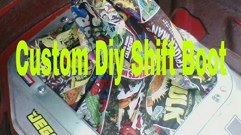Diy Custom Shift Boot