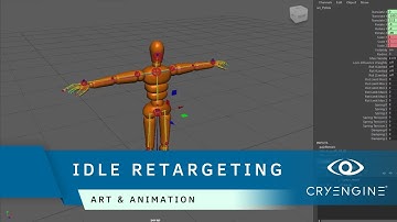 How to create idle turn blendspace retargeting in Maya | Art & Animation