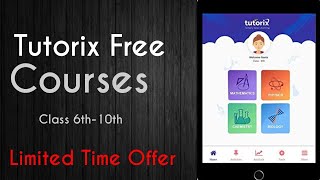 Tutorix Free Courses | Premium Courses For Free | Free Courses in Lockdown | #Infinitylearners