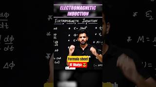 Electromagnetic Induction Class 12 🔥 | All Formulas Series | Physics Chapter 6