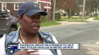 Metro Detroiters using Facebook group to track down their stolen cars