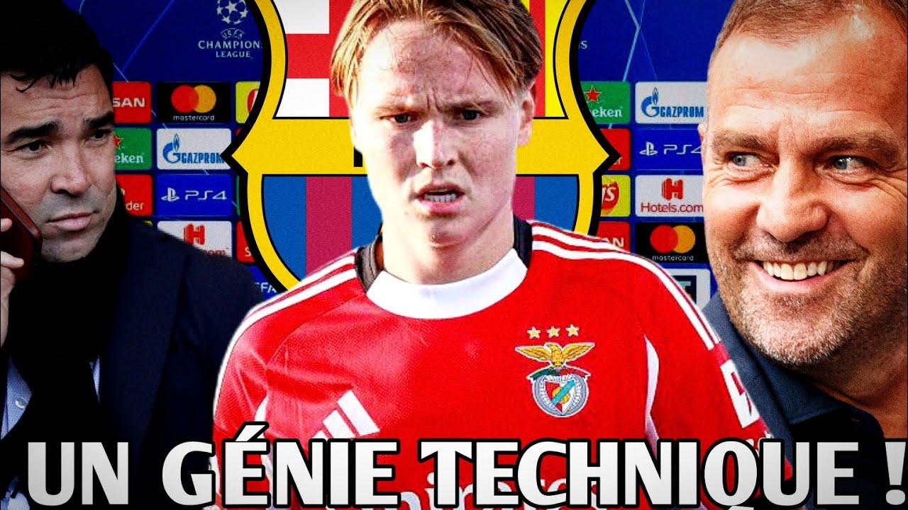 ​🚨 LE NOUVEAU DIAMANT DE BENFICA ! LE BARÇA VEUT LE CRACK ANDREAS SCHJELDERUP.
