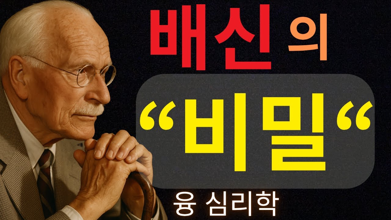 배신의 비밀 – 아무도 말하지 않는 진짜 이유 | 칼 융의 심리학