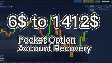 $6 to $1412 Pocket Option Recovery Strategy #pocketoption #recovery #tradingstrategies #binary