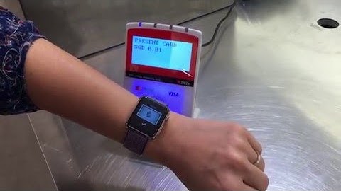 Apple Pay demo with Apple Watch