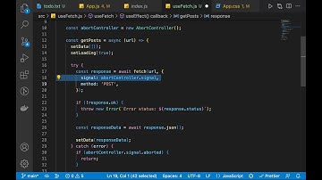 Using fetch API in React js (with useEffect & custom hook)