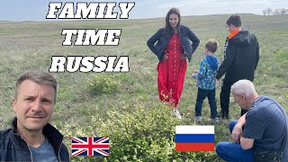 English Russian Family Time | Come and see Beautiful Orenburg Steppes