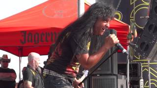 Anthrax (Front) in 1080p HD at Rockstar Mayhem Fest