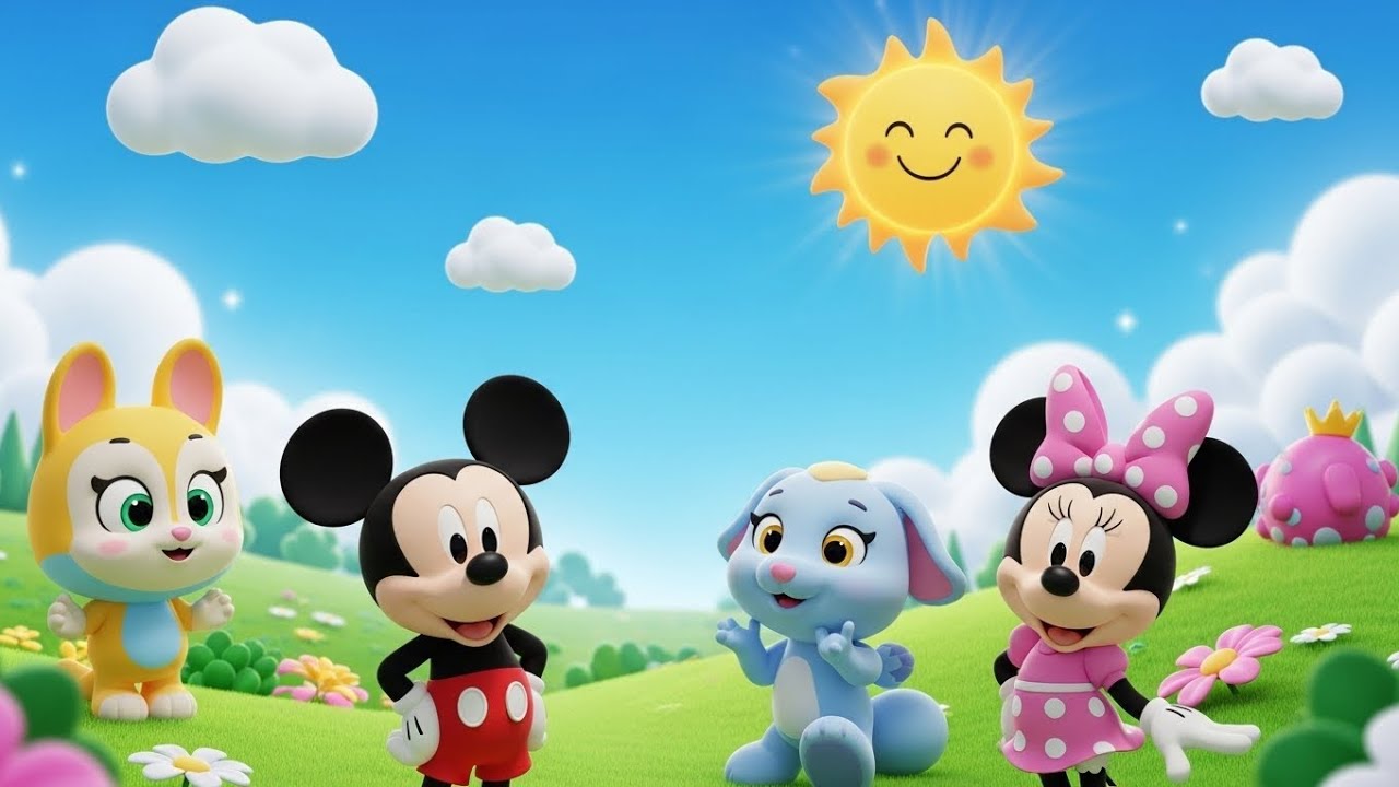 Mickey Mouse and Minnie Mouse 🐭❤️ | Cute & Fun Cartoon Moments