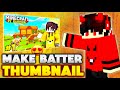 HOW TO MAKE MINECRAFT THUMBNAIL 🔥 LIKE A PRO 🤩 In Just 5 minutes with a secret trick 💯 (don't miss)🙅