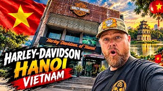 I Survived The CRAZY Scooter Taxi to Harley-Davidson of Hanoi (Vietnam)