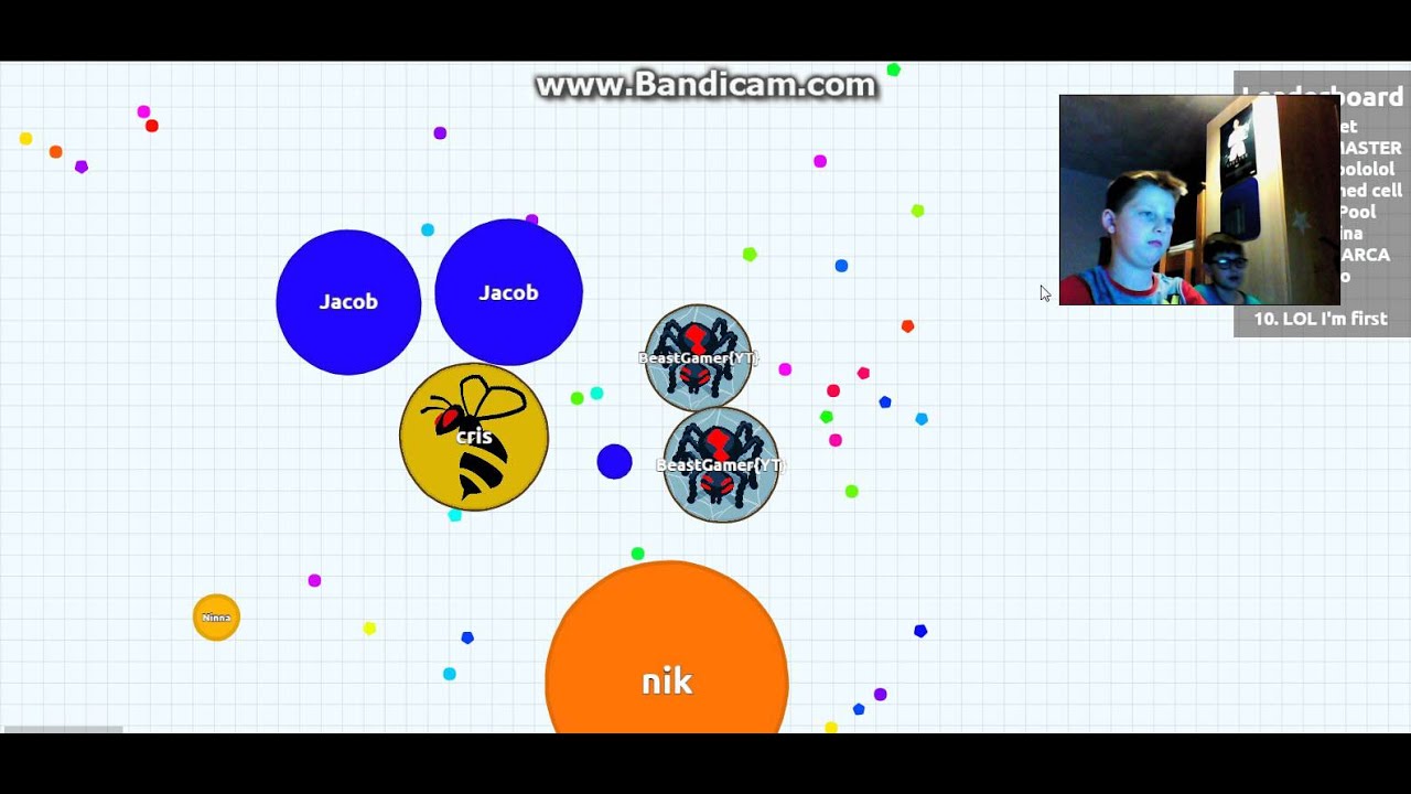 Agario - Level 10! - W/Ollie - YouTube