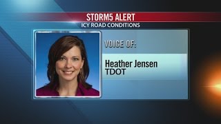 TDOT Working To Clear Roadways; Salt Not Effective At Low Temperatures