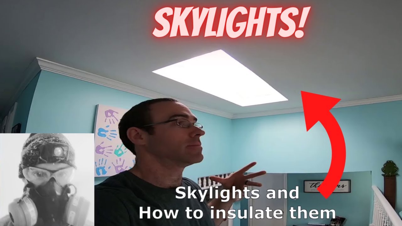 DIY skylight insulation tips - YouTube