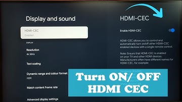 KODAK Smart Google TV : How to Enable HDMI CEC Device Control | TV remote to Control Other Devices