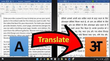 How to Translate Word Document and Text