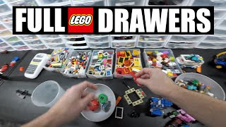 Adding Parts to My Overflowing LEGO Drawers