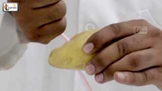 Poke a Potato - Potato and straw experiment - Science experiments for kids