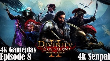 Divinity Original Sin 2 Definitive Edition 4k Gameplay part 8