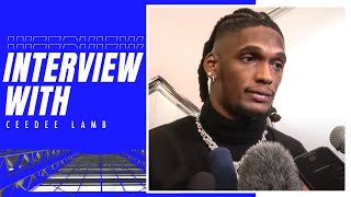 CeeDee Lamb Postgame: Wild Card | #GBvsDAL | Dallas Cowboys 2023