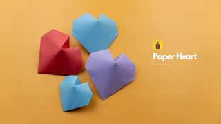 Easy Paper 3D Heart | Paper Craft | DIY