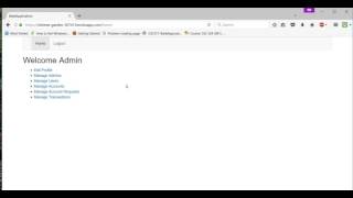 Demo of Program 1: Bank Application