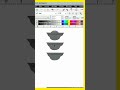 Trafflight// ट्राफिक light design in CorelDraw #shorts #youtubeshorts #viral #trending #coreldraw