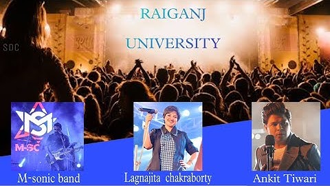 Raiganj University StudentsWelfare Association 2023 || Raivarsifest Festivals.🎉