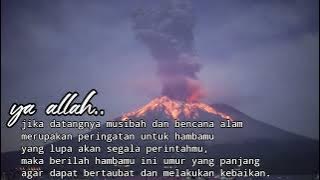 BENCANA ALAM MERUPAKAN PERINGAT.STORY WA