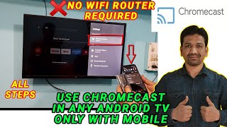 How to Use Chromecast Without Wifi Router | Connect Chromecast Using Hotspot One Phone Only No Ro... screenshot 3