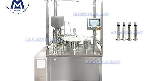 Prefilled Syringe Filling Machine: how to fill prefilled syringe(syringe filling machine 3500 pcs/h)