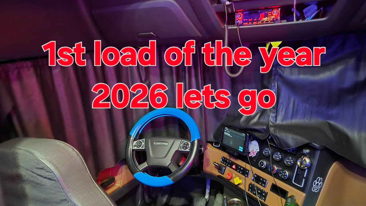 My 1st load for 2026 trucking with cretecarrier #trucking #adventures #truckinglife 