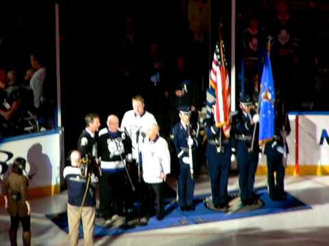 National Anthems Bolts vs Leafs 1/25/11