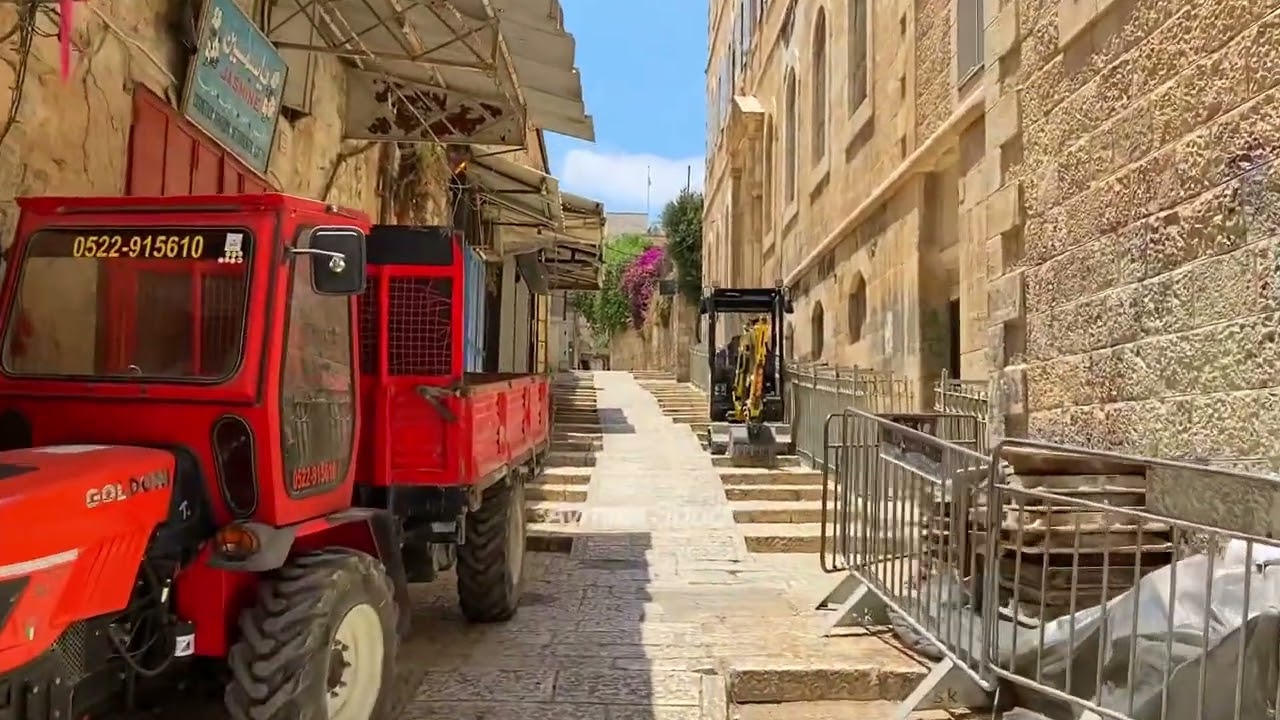 جولة في شوارع القدس العتيقة palestine Jerusalem