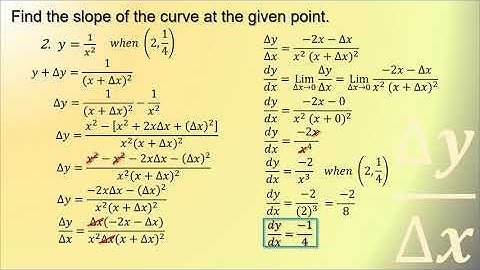 Calculus 1 (Differential Calculus) Course - Slope and Rate of Change (Topic 4)