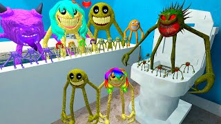 🚽 TOILET ALL ROBLOX INNYUME SMILEY'S STYLIZED FAMILY GIRL CURSED SPARTAN KICKING in Garry's Mod !