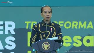 LIVE: Sambutan Presiden Jokowi pada Raker Kesnas 2024, Tangerang, 24 April 2024