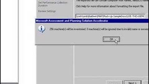 Microsoft Assessment and Planning Toolkit 3.1 Video Part 2