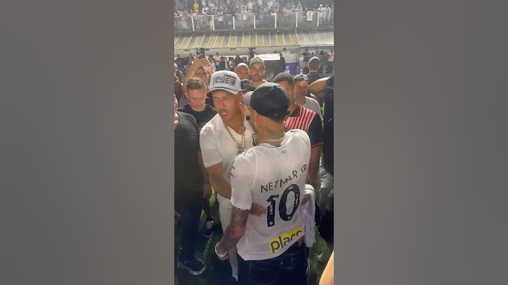 NEYMAR E MANO BROWN! SIMPLESMENTE SANTOS FUTEBOL CLUBE! ⚪️⚫️ #ThePrinceIsBack