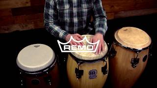 Remo World Percussion Drumhead - Film Technology
