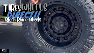 Black Rhino Arsenal 20x12 -44 Offset 8x180 on 2020 Chevrolet 2500 Duramax Part#2012ARS-48180M25