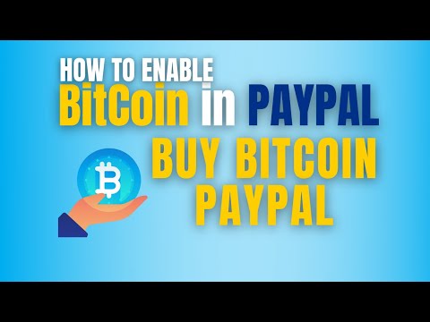 How To Enable Bitcoin In PayPal | How To Buy Bitcoin In PaPpal | BTC Sell In PayPal | 2021