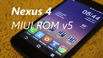 Nexus 4 MIUI ROM V5