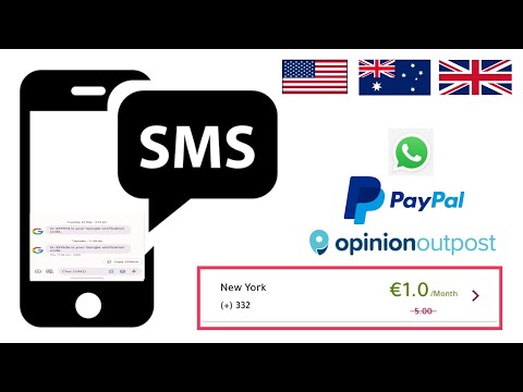 How to get a US phone number $1/Month || Permanent Number For Survey ||