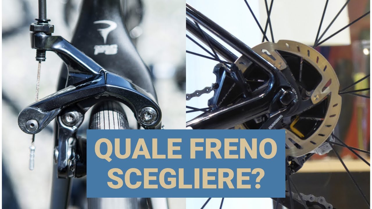 FRENO A DISCO O FRENO TRADIZIONALE, QUALE SCEGLIRE? - YouTube