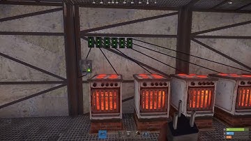 Подключение электропечей на солнечных панелях в Rust #Rust #Раст #Guide #Подключение #Twitch #Study