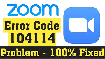 How To Fix Zoom Meeting Error Code 104114 Android & Ios || Fix Zoom Meeting Not Open Problem