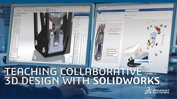 Teaching collaborative 3D Design with SOLIDWORKS