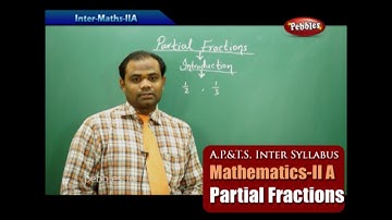 AP & TS Syllabus | Intermediate II Year-Maths-IIA | Partial Fractions | Live Video